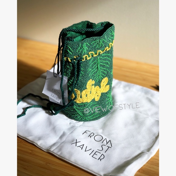 Paradise beaded drawstring bag - Picture 11 of 14